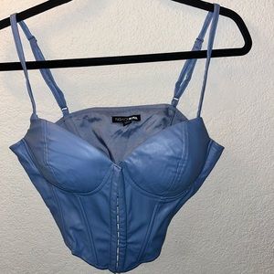 Fashion Nova Strappy Bustier Top